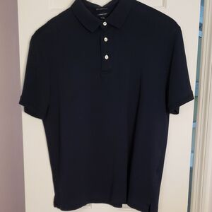 Lands' End Dark Blue Polo Shirt